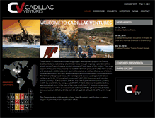 Tablet Screenshot of cadillacventures.com